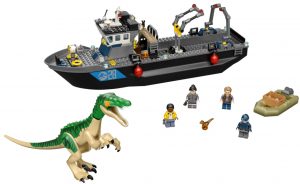 Lego De Fuga Del Barco Del Dinosaurio Baryonyx Lego Jurassic World 76942