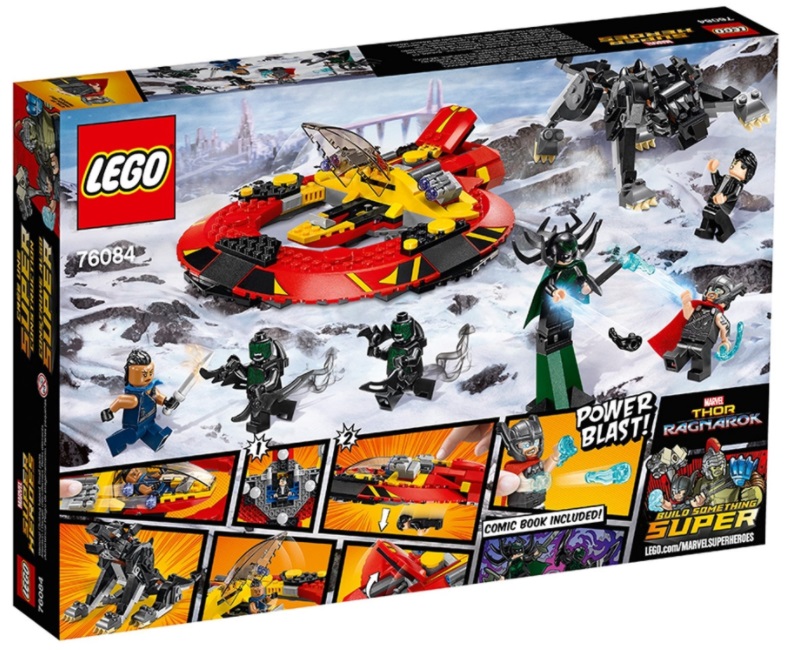 Implementar perspectiva Asentar 🧱Set de LEGO 76084 de La batalla definitiva por Asgard de Marvel 🧱