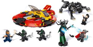 Lego De La Batalla Definitiva Por Asgard De Lego Marvel 76084
