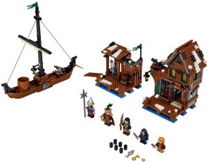 Lego De PersecuciÃ³n En Ciudad Del Lago Del Hobbit De Lego SeÃ±or De Los Anillos 79013