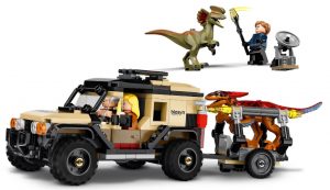 Lego De Transporte Del Pyrorraptor Y El Dilofosaurio Lego Jurassic World 76951 2
