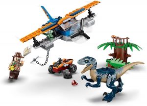 Lego De Velociraptor Misi贸n De Rescate En Biplano De Lego Jurassic World 75942 2