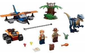 Lego De Velociraptor Misión De Rescate En Biplano De Lego Jurassic World 75942