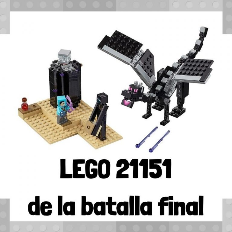 Lee más sobre el artículo Set de LEGO 21151 de La Batalla Final de Minecraft