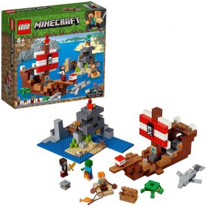 Lego 21152 De La Aventura Del Barco Pirata De Minecraft