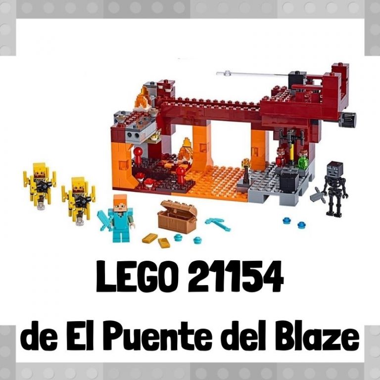 Lee mÃ¡s sobre el artÃ­culo Set de LEGO 21154 de El puente del Blaze de Minecraft