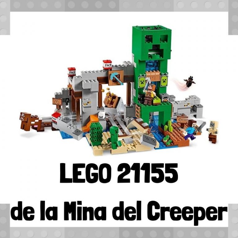 Lee mÃ¡s sobre el artÃ­culo Set de LEGO 21155 de La Mina del Creeper de Minecraft