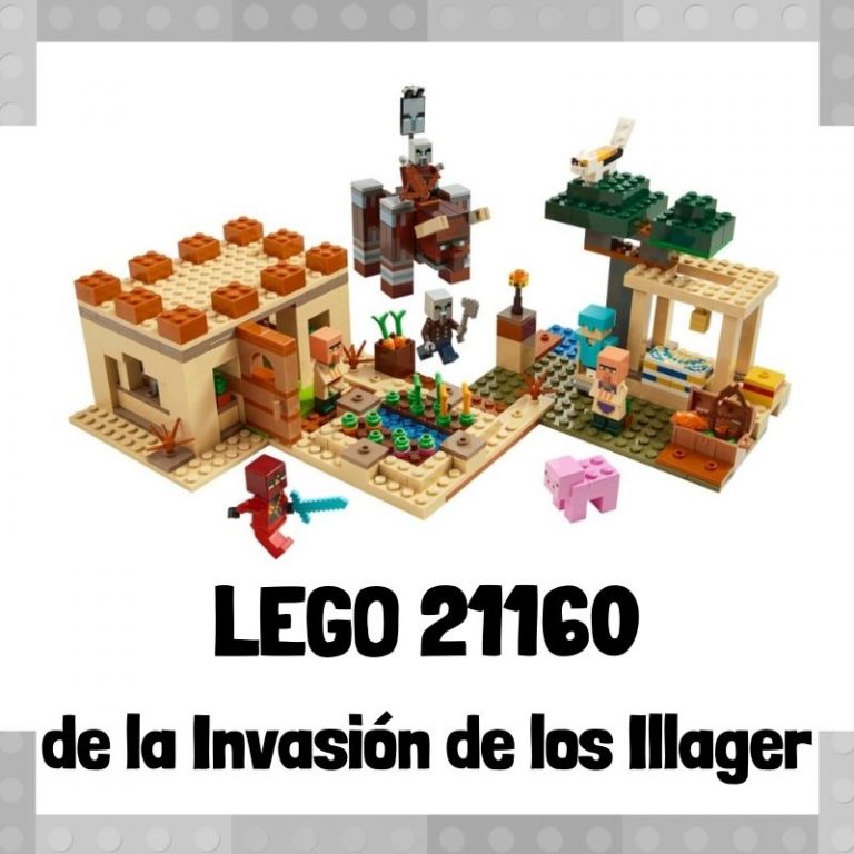 Lee mÃ¡s sobre el artÃ­culo Set de LEGO 21160 de La InvasiÃ³n de los Illager de Minecraft