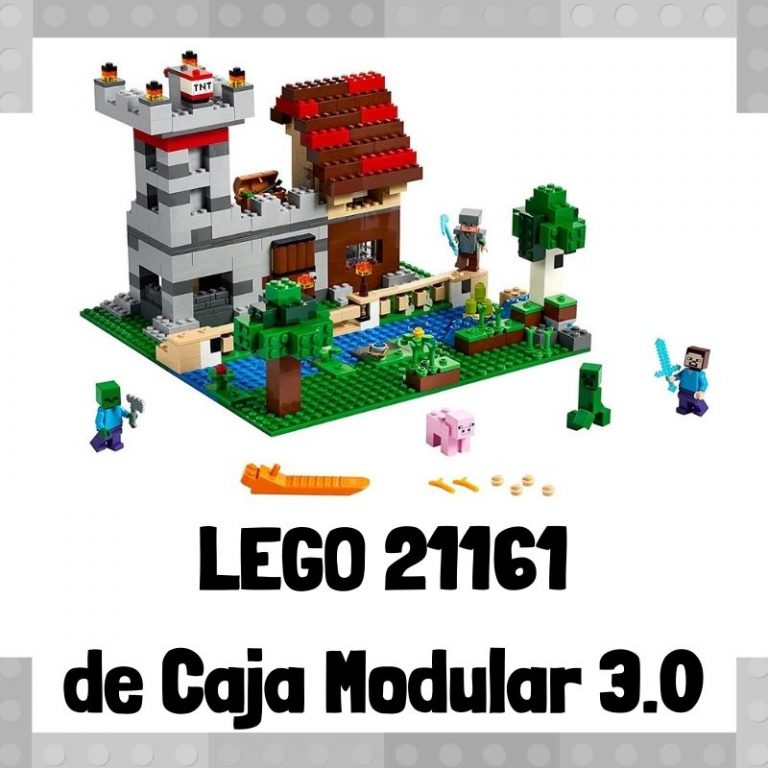Lee más sobre el artículo Set de LEGO 21161 de Caja Modular 3.0 de Minecraft