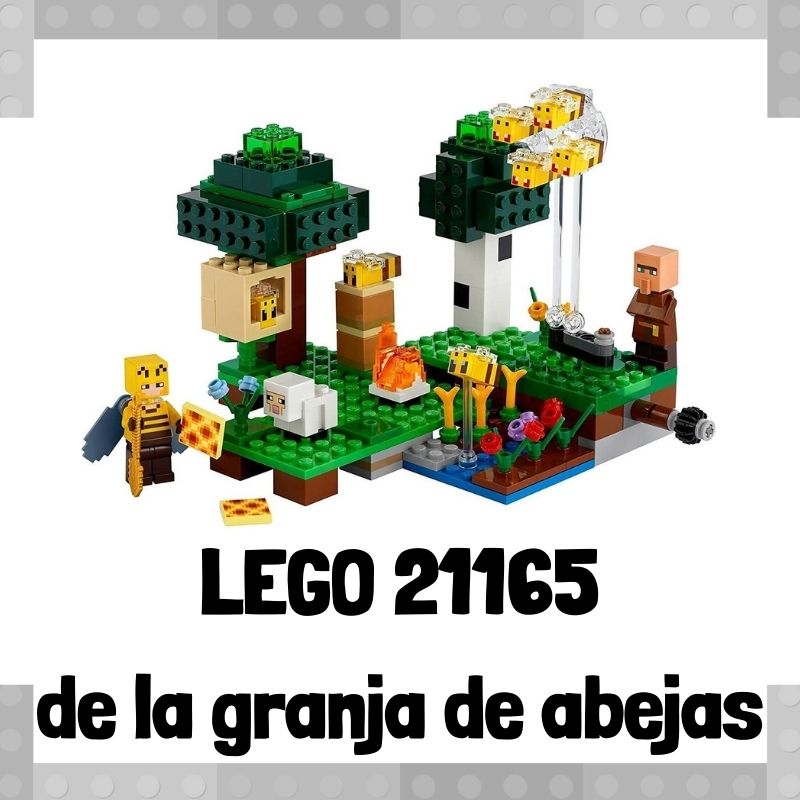 Lee mÃ¡s sobre el artÃ­culo Set de LEGO 21165 de La granja de abejas de Minecraft