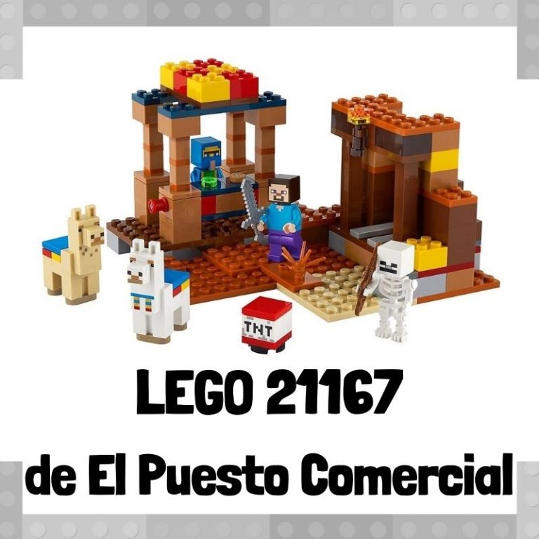 Lee m谩s sobre el art铆culo Set de LEGO 21167 de El Puesto Comercial de Minecraft