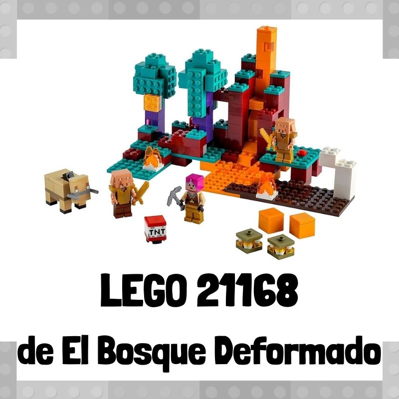 Lee más sobre el artículo Set de LEGO 21168 de El Bosque Deformado de Minecraft