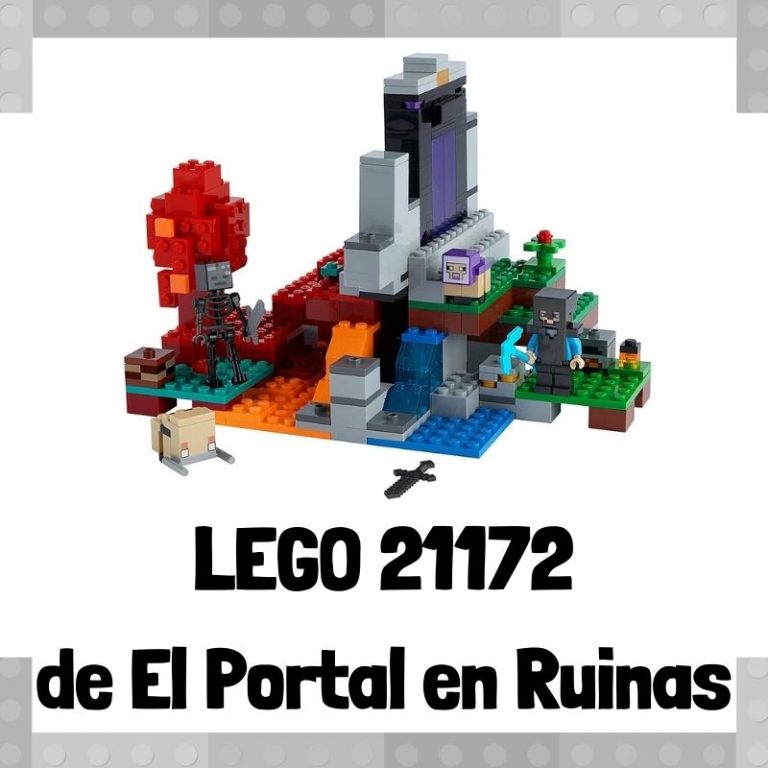 Lee m谩s sobre el art铆culo Set de LEGO 21172 de El Portal en Ruinas de Minecraft