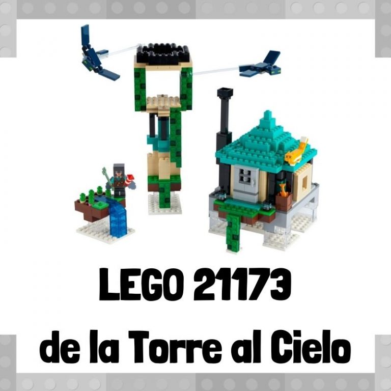 Lee más sobre el artículo Set de LEGO 21173 de La Torre al Cielo de Minecraft