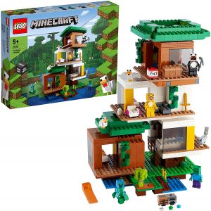 Lego 21174 De La Casa Del Árbol Moderna De Minecraft