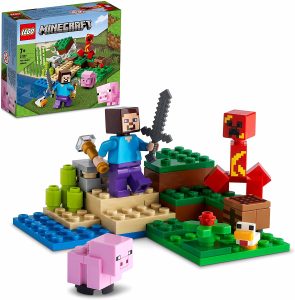 Lego 21177 De La Emboscada Del Creeper De Minecraft