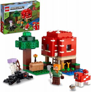 Lego 21179 De La Casa Champiñón De Minecraft