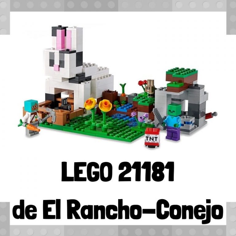 Lee más sobre el artículo Set de LEGO 21181 de El Rancho-Conejo de Minecraft