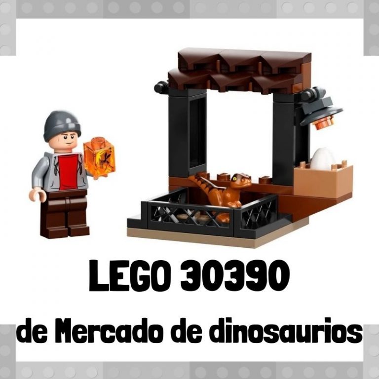 Lee mÃ¡s sobre el artÃ­culo Set de LEGO 30390 de Mercado de dinosaurios de Jurassic World