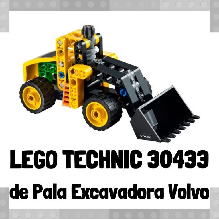 Lee mÃ¡s sobre el artÃ­culo Set de LEGO 30433 de Pala excavadora Volvo de LEGO Technic