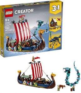 Lego 31132 De Barco Vikingo 3 En 1