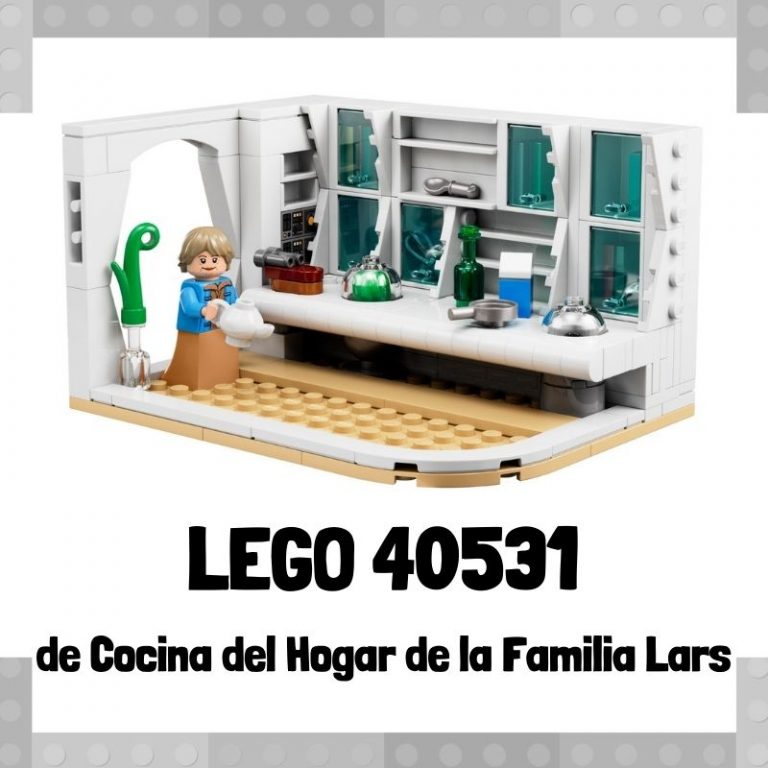 Lee mÃ¡s sobre el artÃ­culo Set de LEGO 40531 de Cocina del hogar de la familia Lars de Star Wars