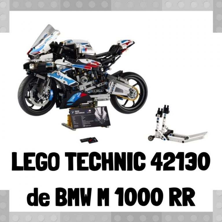 Lee mÃ¡s sobre el artÃ­culo Set de LEGO 42130 de BMW M 1000 RR de LEGO Technic