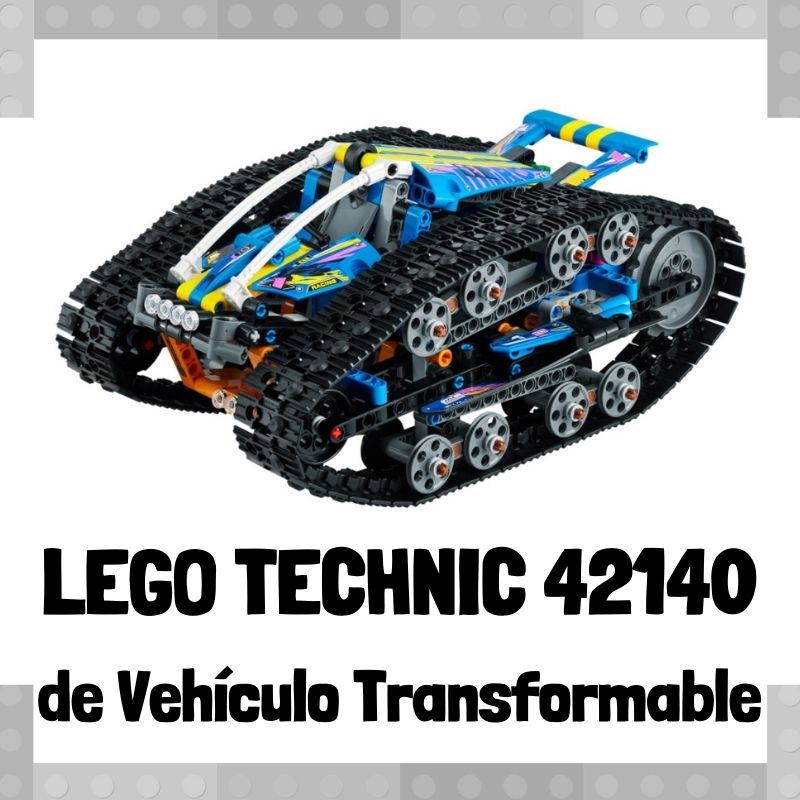 Lee más sobre el artículo Set de LEGO 42140 de Vehículo Transformable Controlado por App de LEGO Technic
