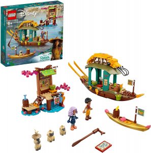 Lego 43185 De Barco De Boun De Raya Y El 煤ltimo Drag贸n Lego Disney