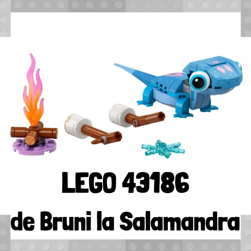 Lee más sobre el artículo Set de LEGO 43186 de Bruni la Salamandra de Frozen