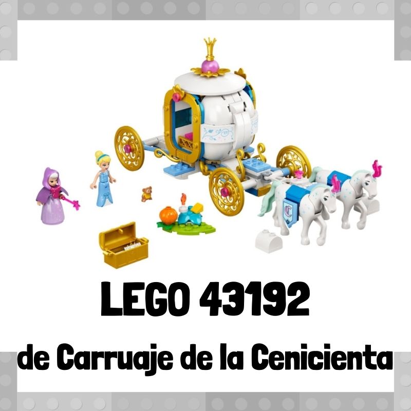 Lee más sobre el artículo Set de LEGO 43192 de Carruaje de la Cenicienta