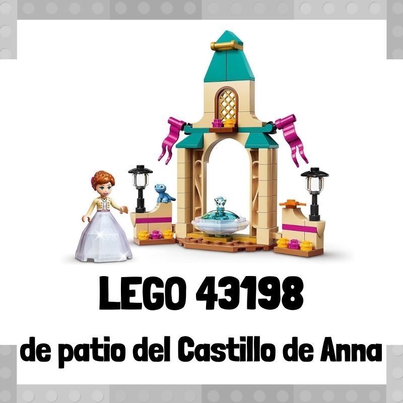 Lee mÃ¡s sobre el artÃ­culo Set de LEGO 43198 de Patio del castillo de Anna de Frozen