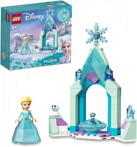 Lego 43199 De Patio Del Castillo De Elsa De Frozen De Lego Disney