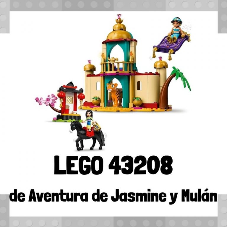 Lee m谩s sobre el art铆culo Set de LEGO 43208 de Aventura de Jasmine y Mul谩n
