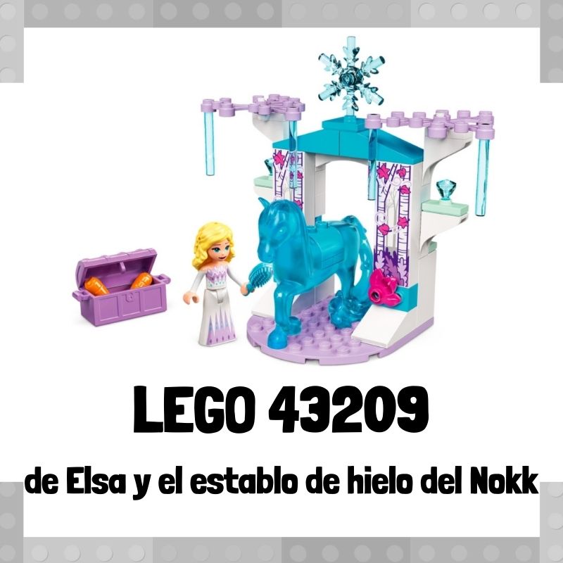 Lee mÃ¡s sobre el artÃ­culo Set de LEGO 43209 de Elsa y el establo de hielo del Nokk de Frozen