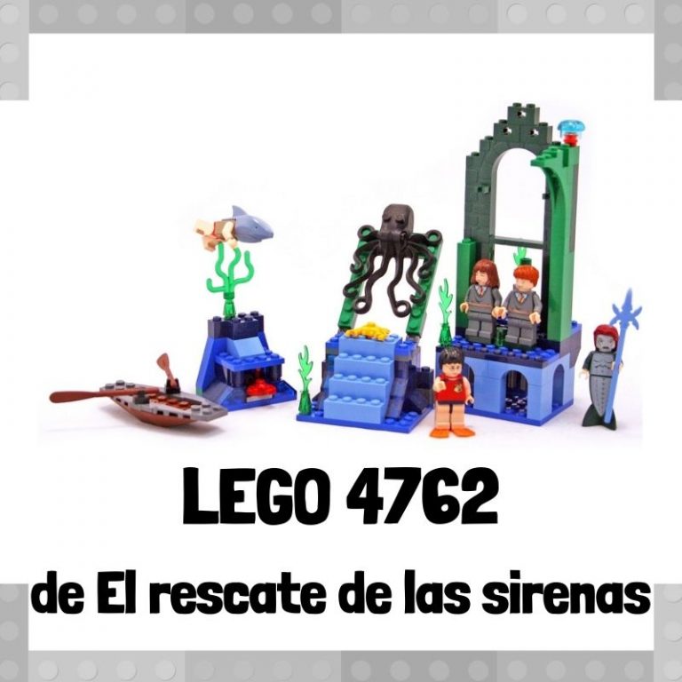 Lee m谩s sobre el art铆culo Set de LEGO 4762 de El rescate de las sirenas de Harry Potter
