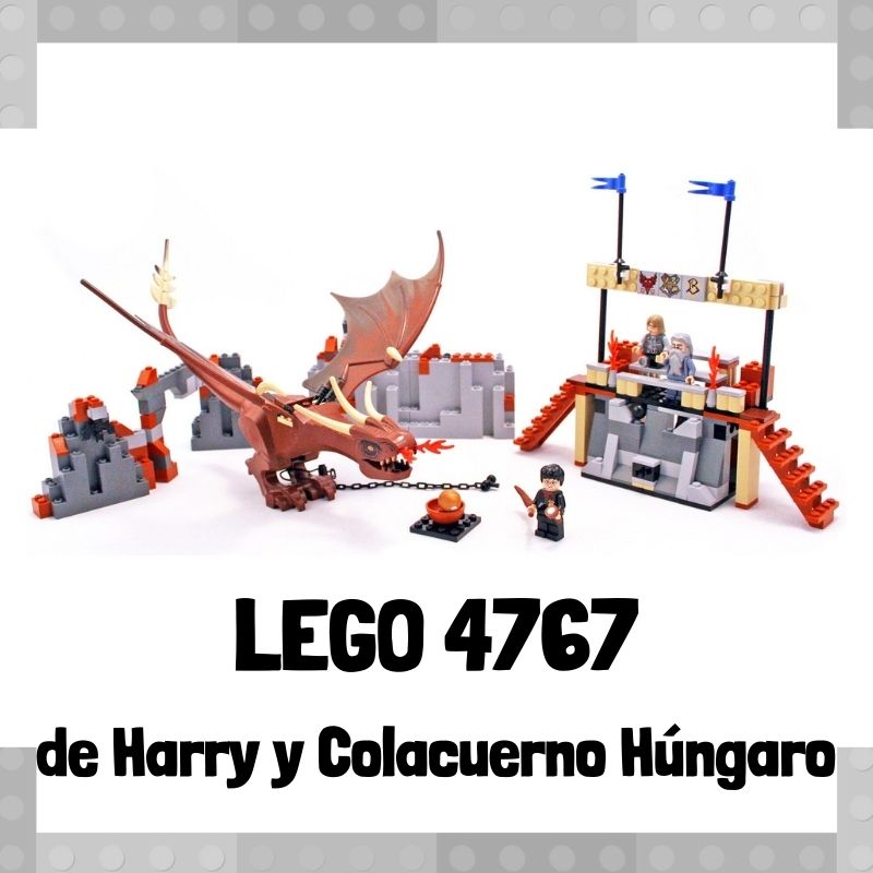 Lee mÃ¡s sobre el artÃ­culo Set de LEGO 4767 de Harry y Colacuerno HÃºngaro de Harry Potter