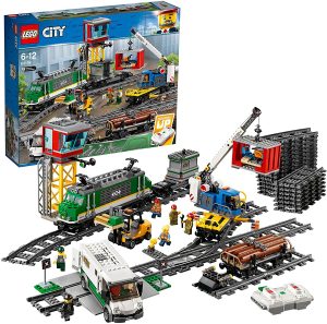 Lego 60198 De Tren De Mercancías De Lego City