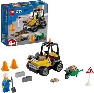 Lego 60284 De VehÃ­culo De Obras En Carretera De Lego City