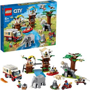 Lego 60307 De Rescate De La Fauna Salvaje Campamento De Lego City