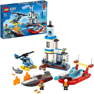 Lego 60308 De Policías Y Bomberos Misión En La Costa De Lego City