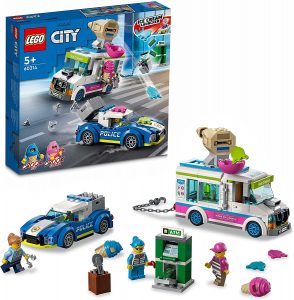 Lego 60314 De Persecución Policial Del Camión De Los Helados De Lego City