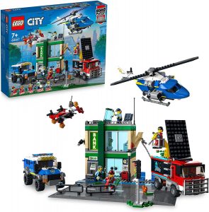 Lego 60317 De Persecución Policial En El Banco De Lego City