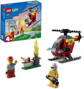 Lego 60318 De Helicóptero De Bomberos De Lego City