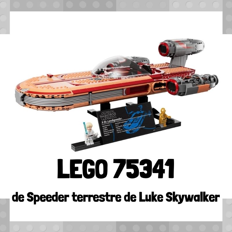 Lee más sobre el artículo Set de LEGO 75341 de Speeder terrestre de Luke Skywalker de Star Wars