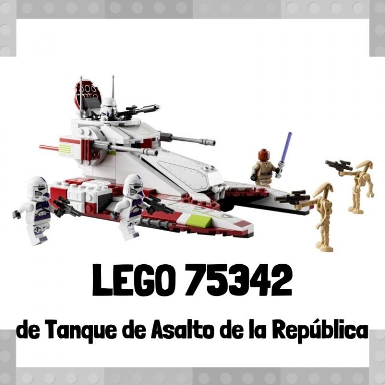 Lee más sobre el artículo Set de LEGO 75342 de Tanque de Asalto de la República de Star Wars