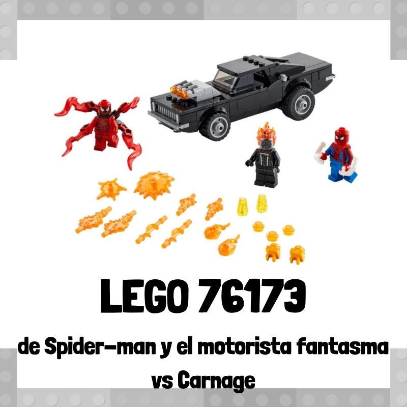 Lee m谩s sobre el art铆culo Set de LEGO 76173 de Spider-man y el motorista fantasma vs Carnage de Marvel
