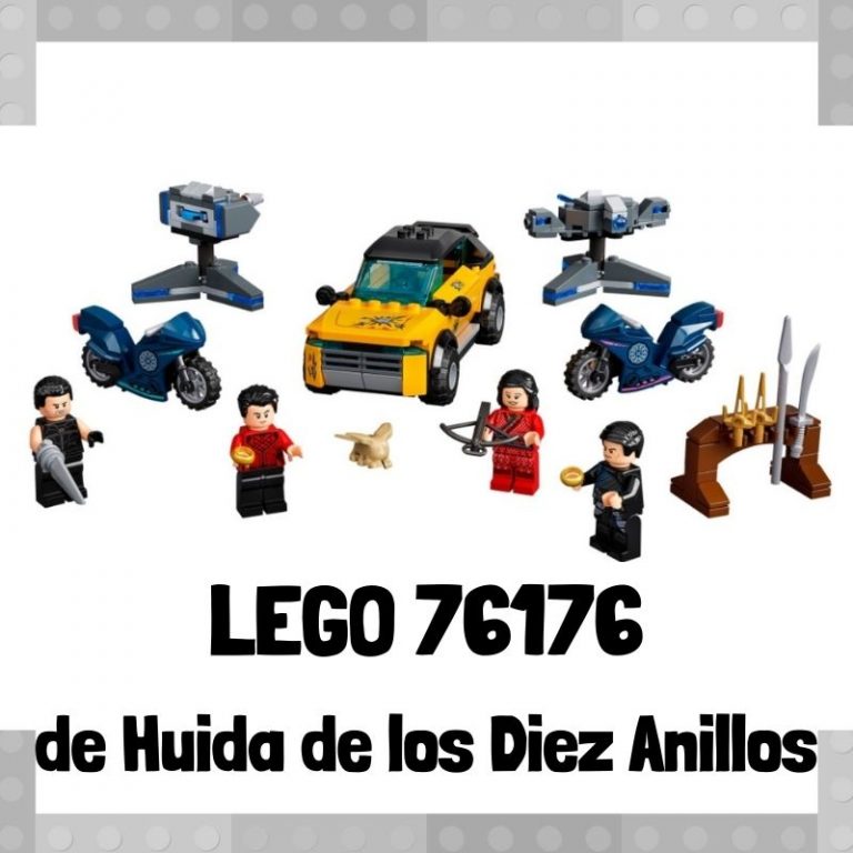 Lee más sobre el artículo Set de LEGO 76176 de Huida de los Diez Anillos de Shang-Chi de Marvel
