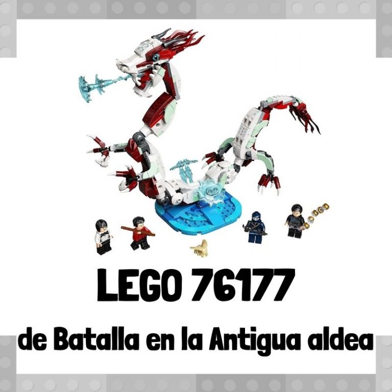Lee mÃ¡s sobre el artÃ­culo Set de LEGO 76177 de Batalla en la antigua aldea de Shang-Chi de Marvel