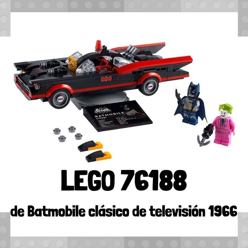 Lee mÃ¡s sobre el artÃ­culo Set de LEGO 76188 de Batmobile de la serie de televisiÃ³n de 1966 de DC